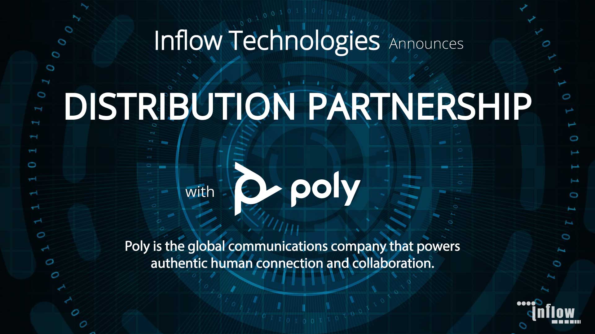 inflow signs up with poly