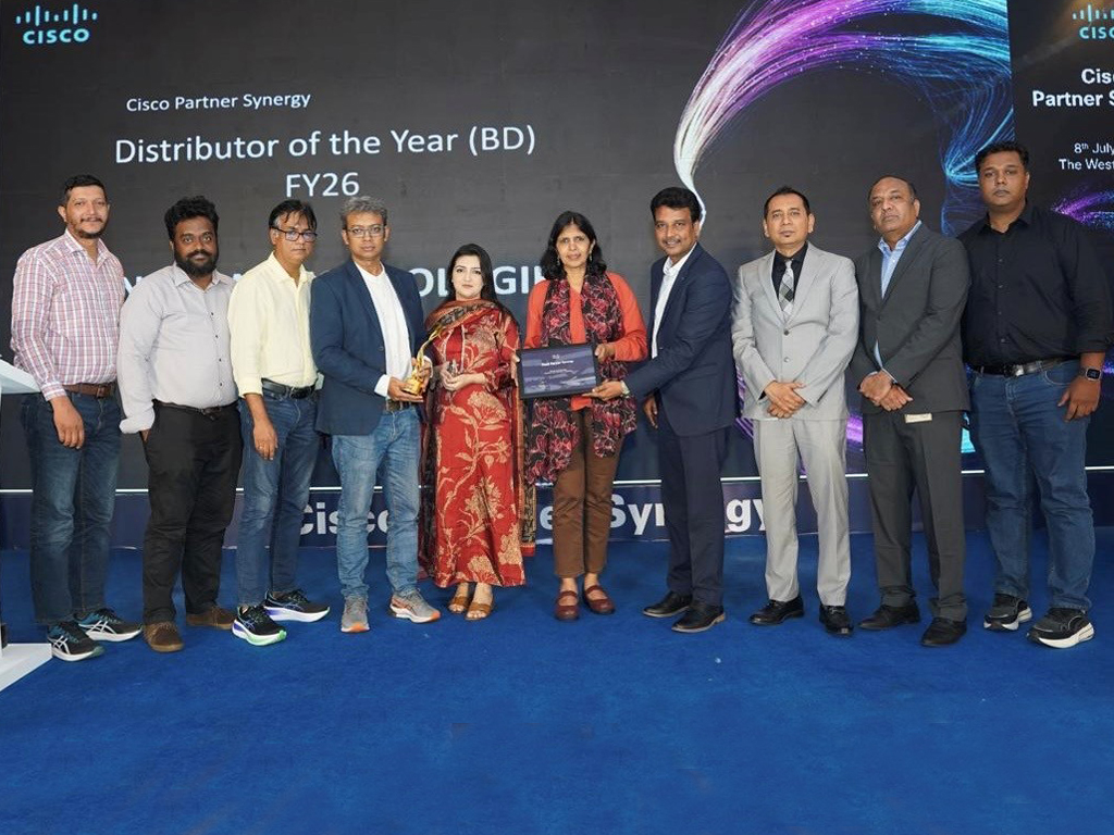 Distributor-of-the-Year-2026-award-for-the-Bangladesh-Region-by-Cisco-Systems